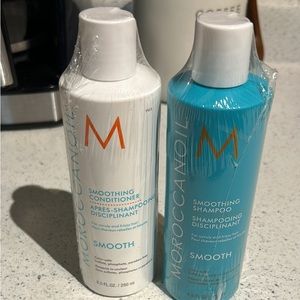 Unopened Moroccanoil Smoothing Shampoo and Conditioner